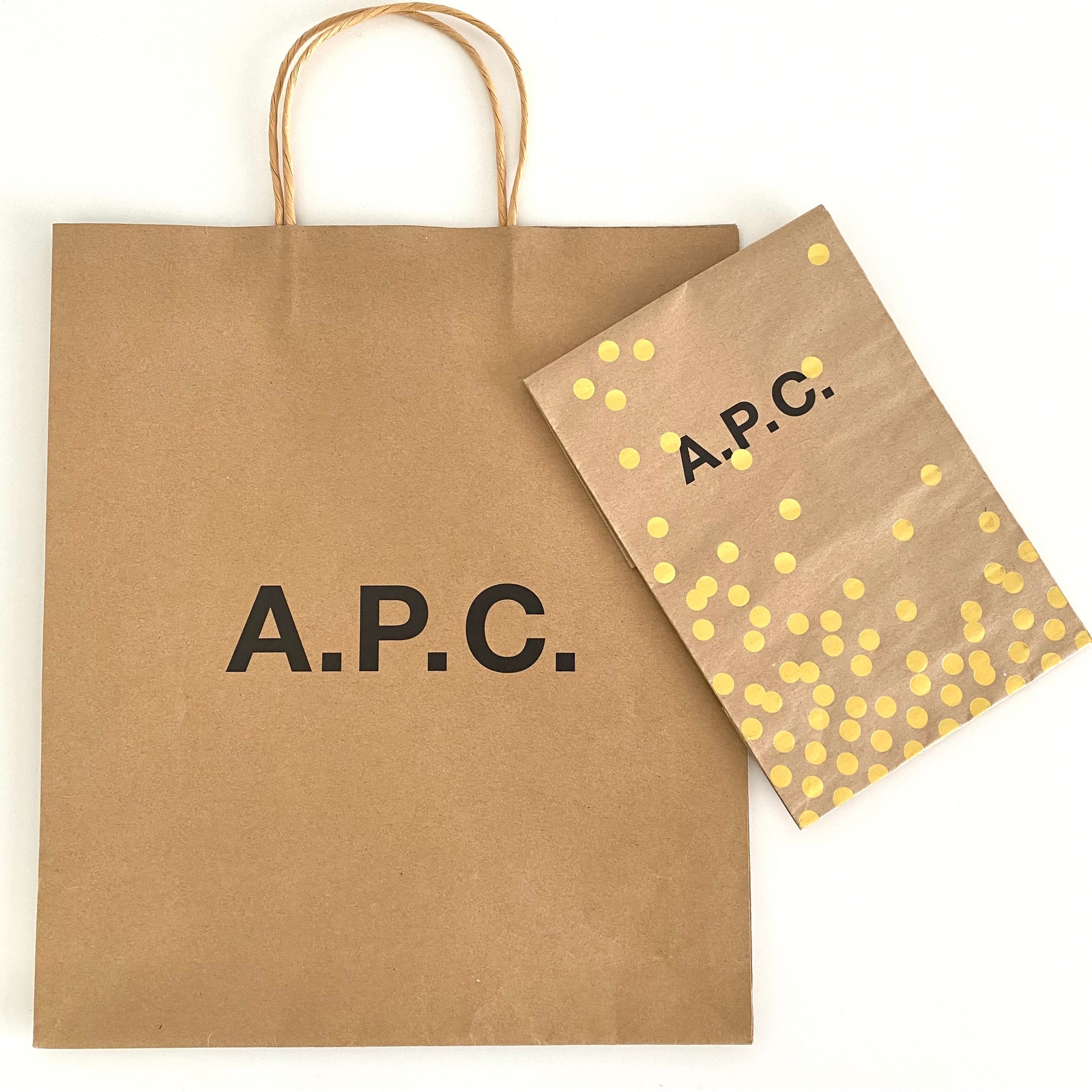 APC Empty Gift Bag Shopping Bag Bundle